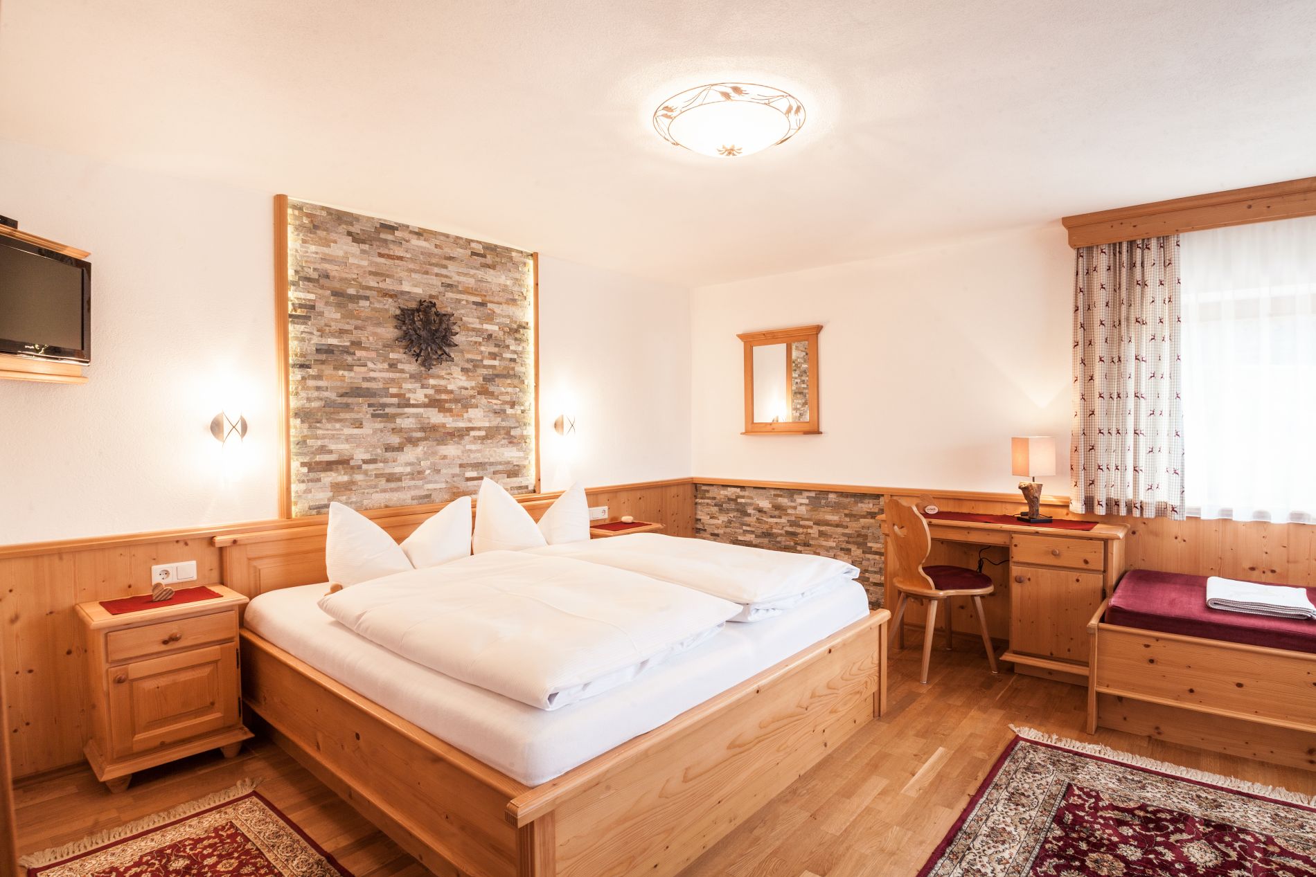 Ferienwohnung Gaistal – Badezimmer