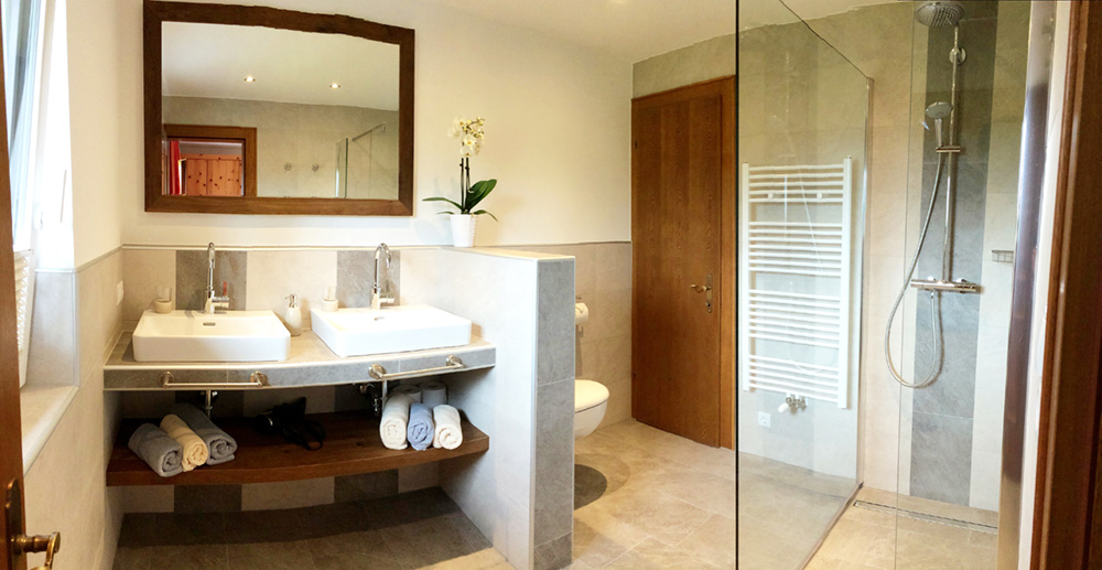 Ferienwohnung Tirol – Zirben-Schlafzimmer